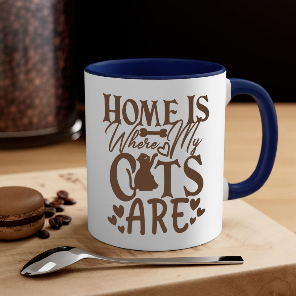 Home Is Where My Cats Are Style 15#- cat-Mug / Coffee Cup