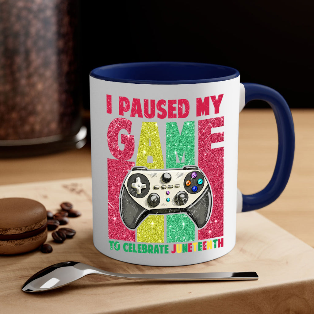 I Paused My Game To Celebrate Juneteeth 1#- juneteenth-Mug / Coffee Cup
