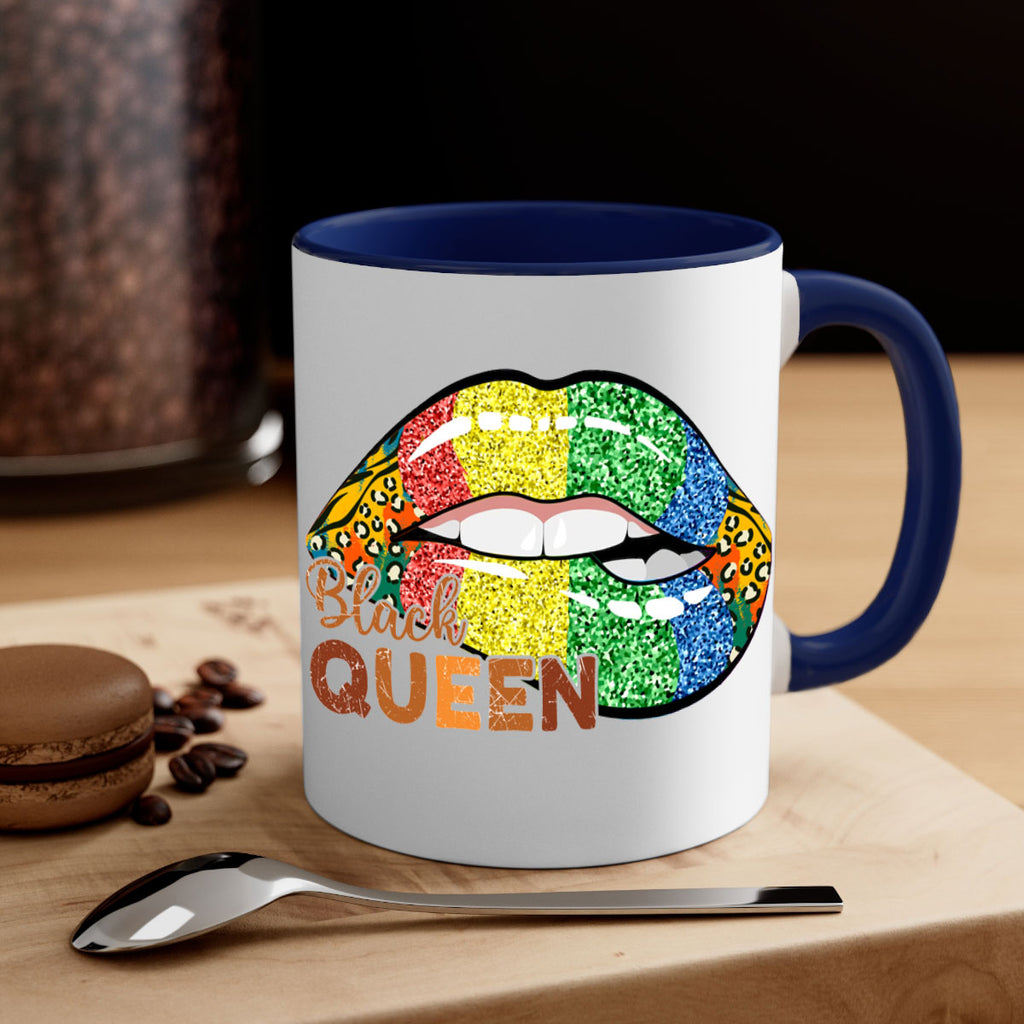 Juneteenth Black Queen Sexy Lip Png 35#- juneteenth-Mug / Coffee Cup
