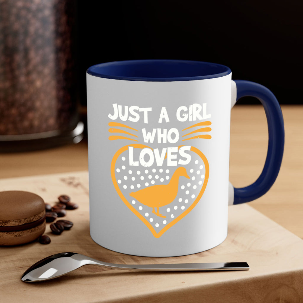 Just A Girl Who Loves Duck Style 34#- duck-Mug / Coffee Cup