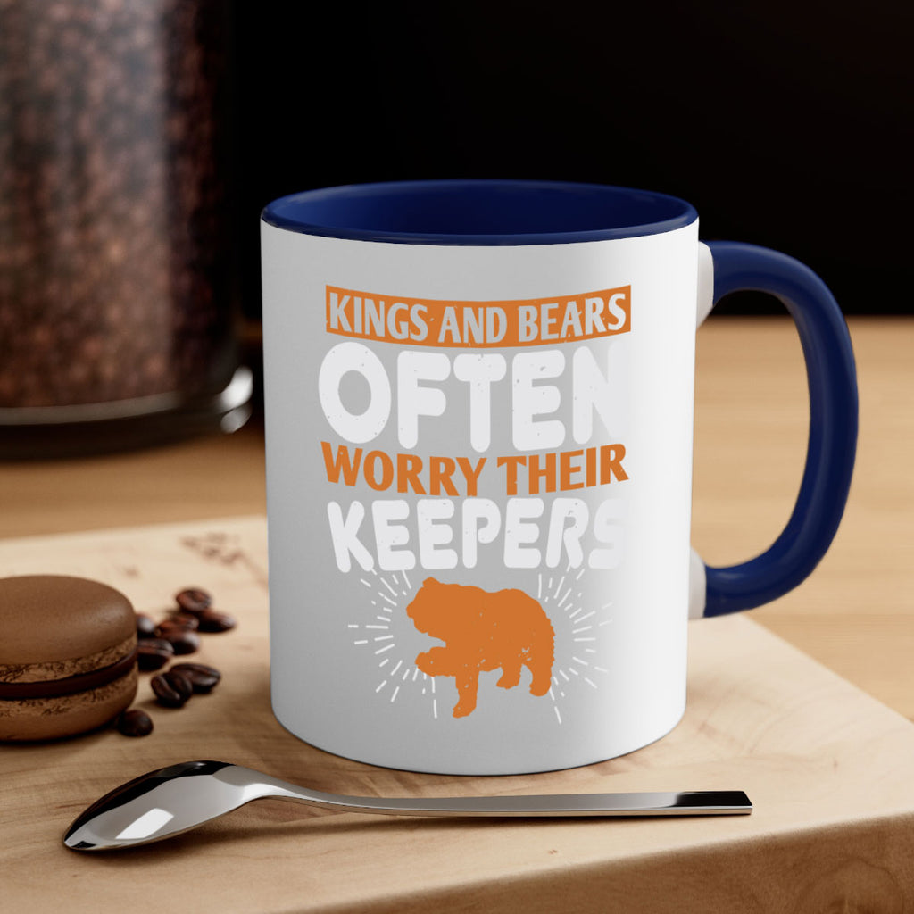 Kings and Bears often worry their Keepers 66#- bear-Mug / Coffee Cup
