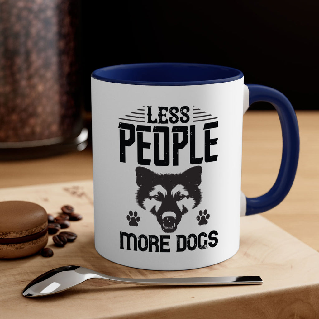 Less People More Dogs Style 179#- Dog-Mug / Coffee Cup