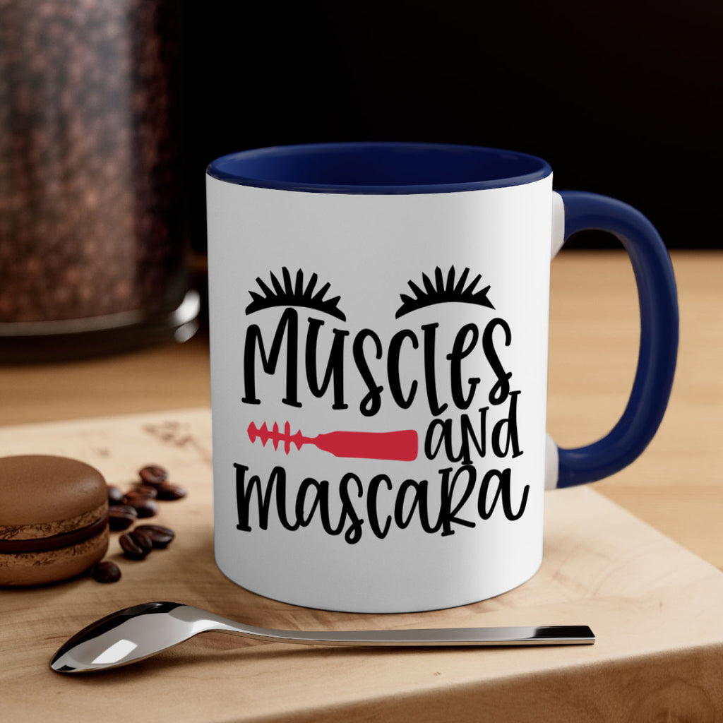 Muscles and mascara design Style 221#- makeup-Mug / Coffee Cup