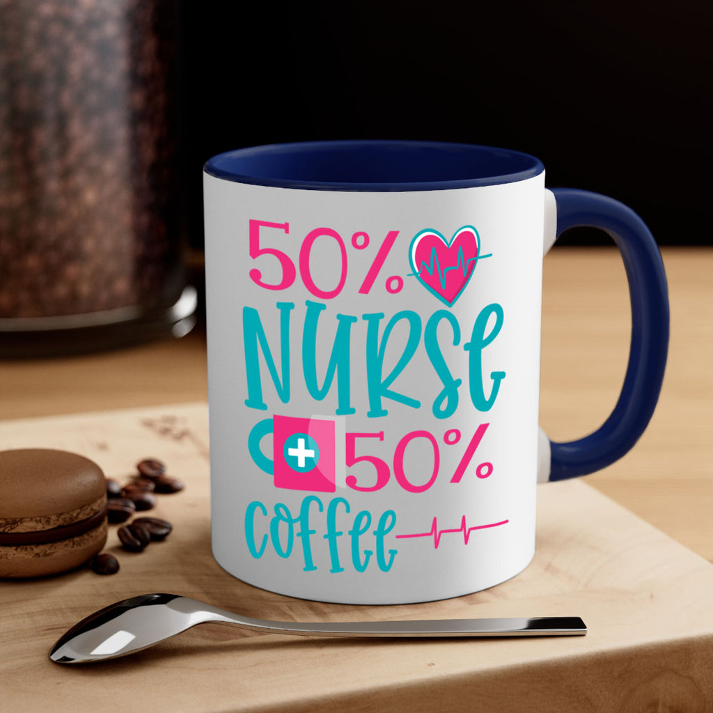 Percent Nurse Percent Coffee Style 395#- nurse-Mug / Coffee Cup