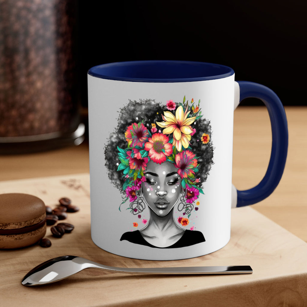 Sparkling Black Girl Design 9#- Black women - Girls-Mug / Coffee Cup