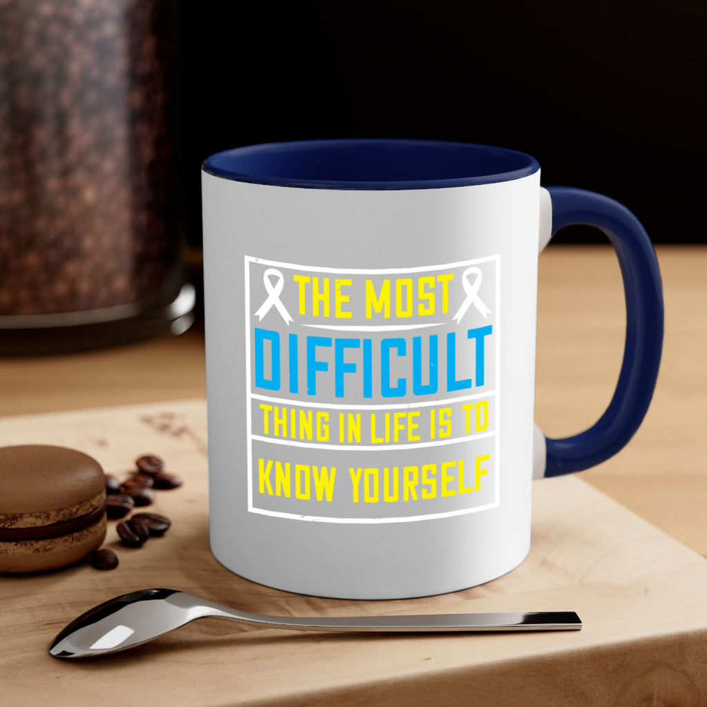 The most difficult thing in life is to know yourself Style 16#- Self awareness-Mug / Coffee Cup