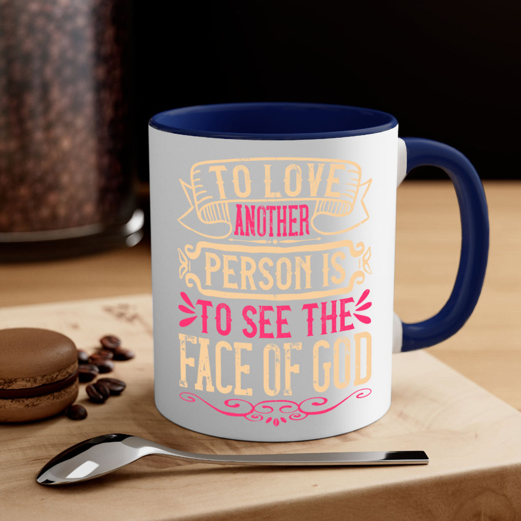 To love another person is to see the face of God Style 16#- Dog-Mug / Coffee Cup
