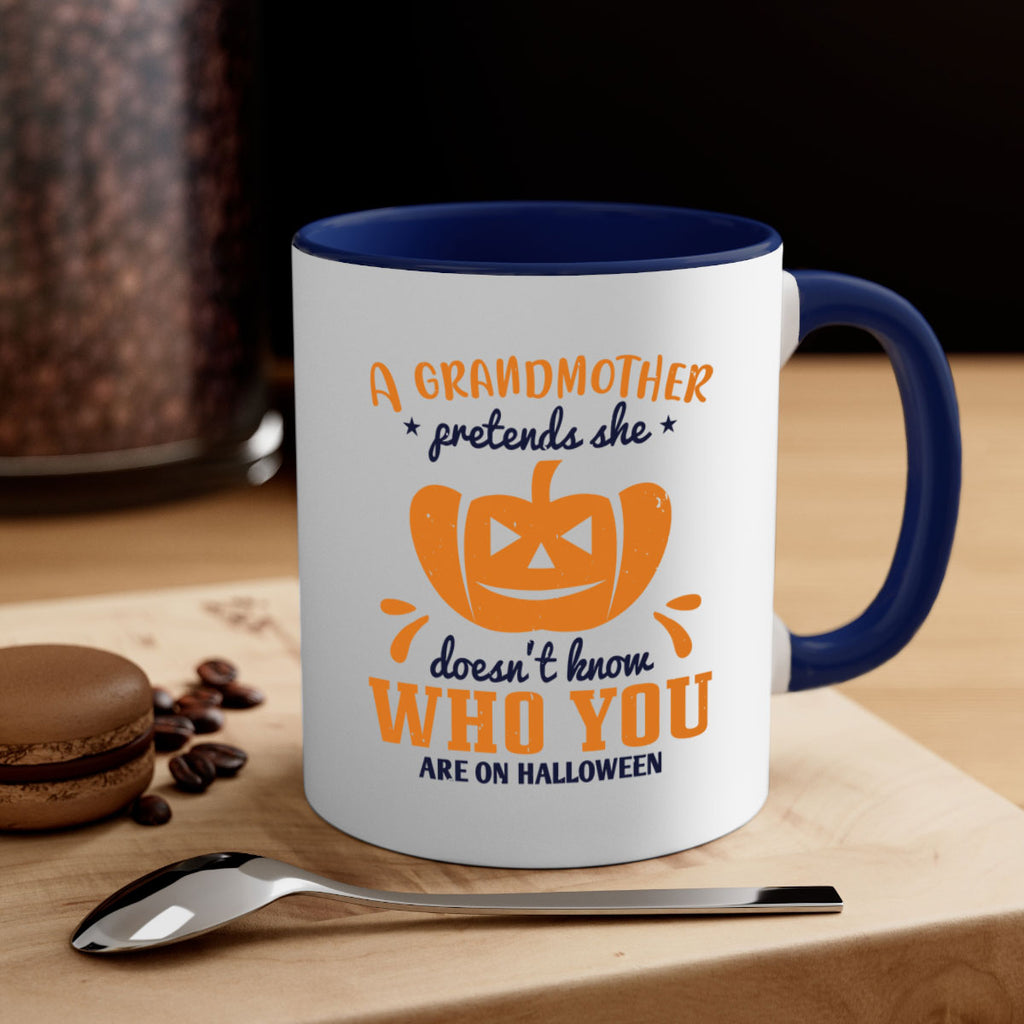 a grandmother pretends 162#- halloween-Mug / Coffee Cup