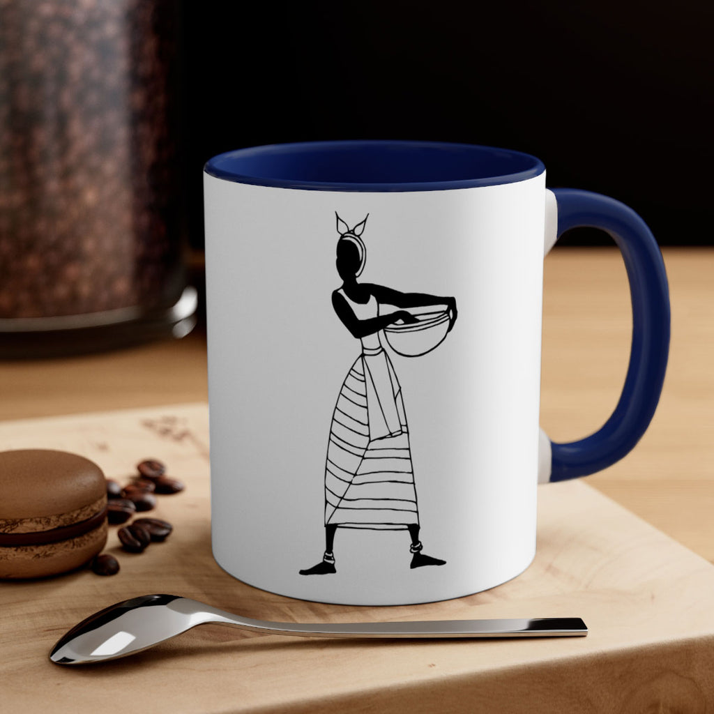 africanlady 87#- Black women - Girls-Mug / Coffee Cup
