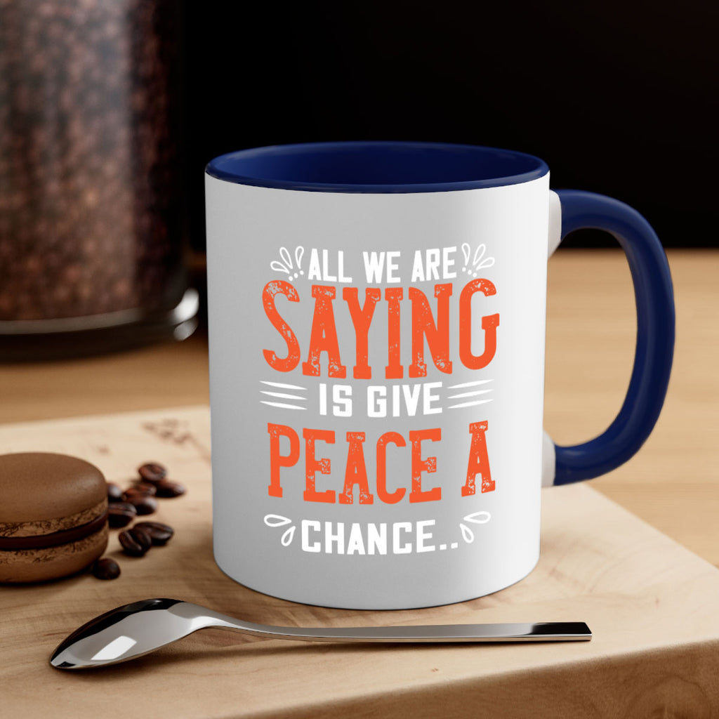 all we are saying 128#- vegan-Mug / Coffee Cup