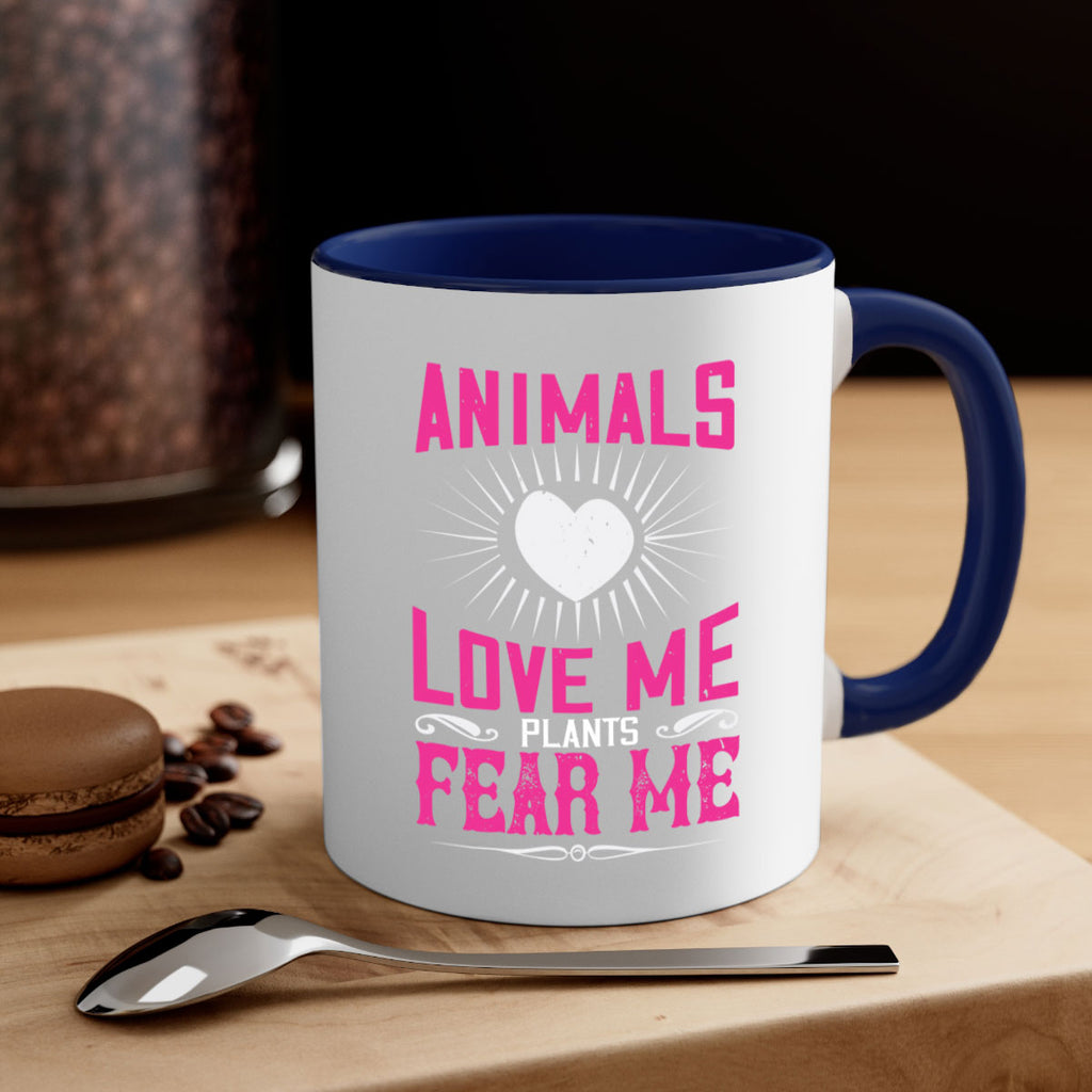 animals love me 102#- vegan-Mug / Coffee Cup