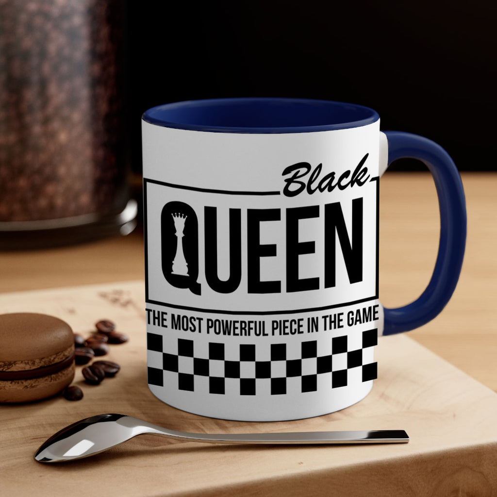 black queen chess checkered 221#- black words - phrases-Mug / Coffee Cup