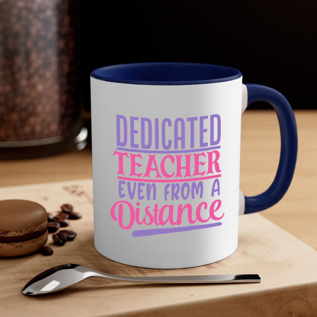 dedicated teacher even from a distance Style 53#- corona virus-Mug / Coffee Cup