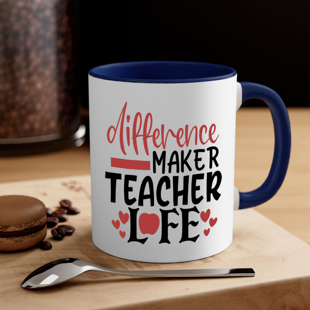 difference maker teacher life Style 184#- teacher-Mug / Coffee Cup