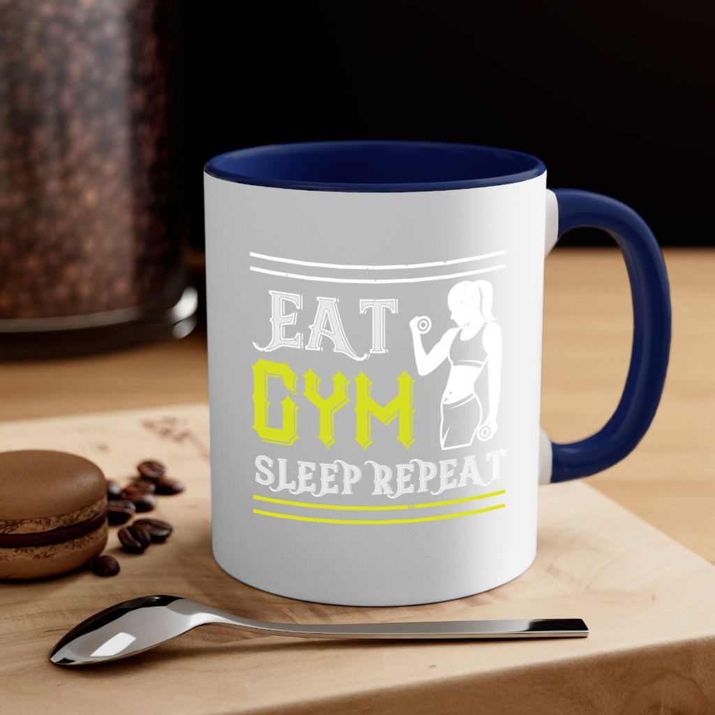 eat gym sleep repeat 69#- gym-Mug / Coffee Cup