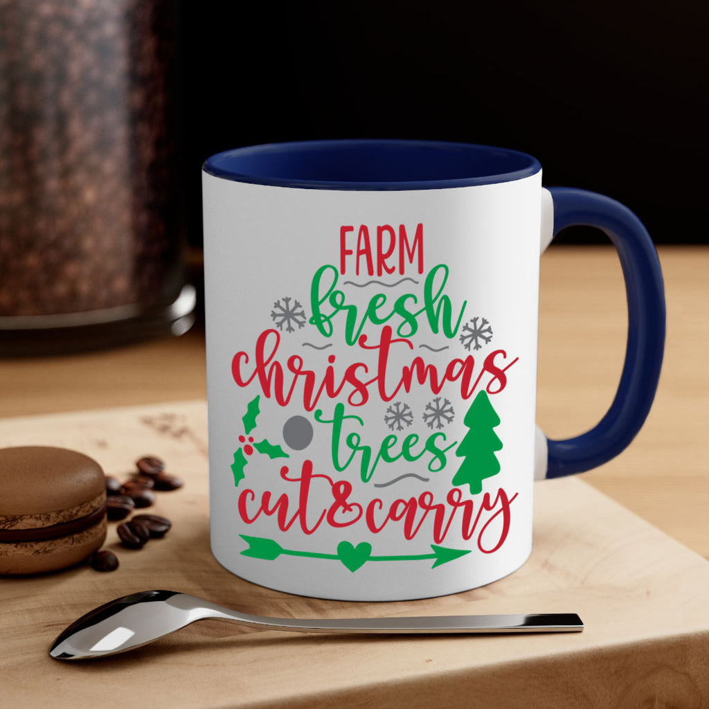 farm fress christmas trees style 208#- christmas-Mug / Coffee Cup