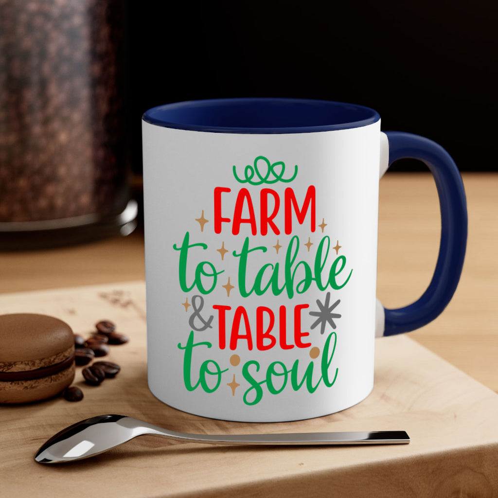 farm to table & table to soul style 209#- christmas-Mug / Coffee Cup