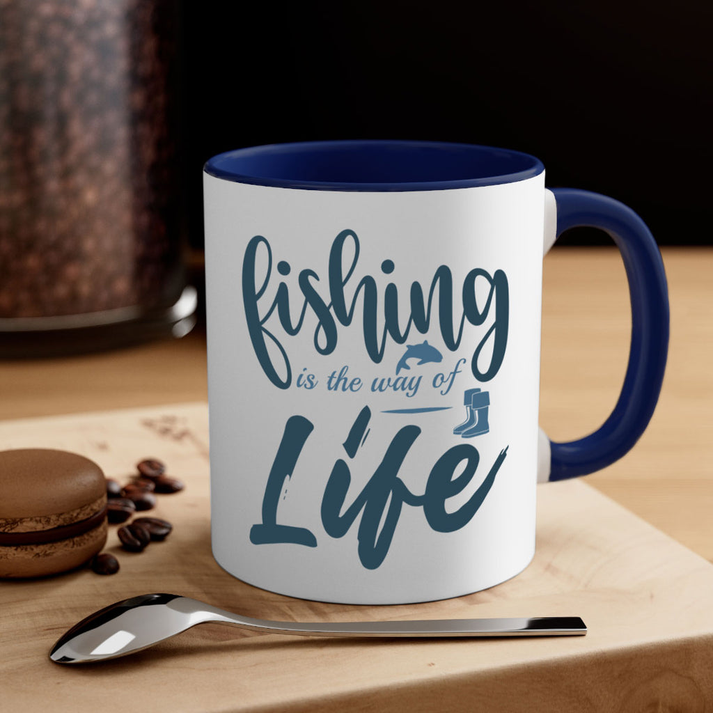 fishing is the way 137#- fishing-Mug / Coffee Cup