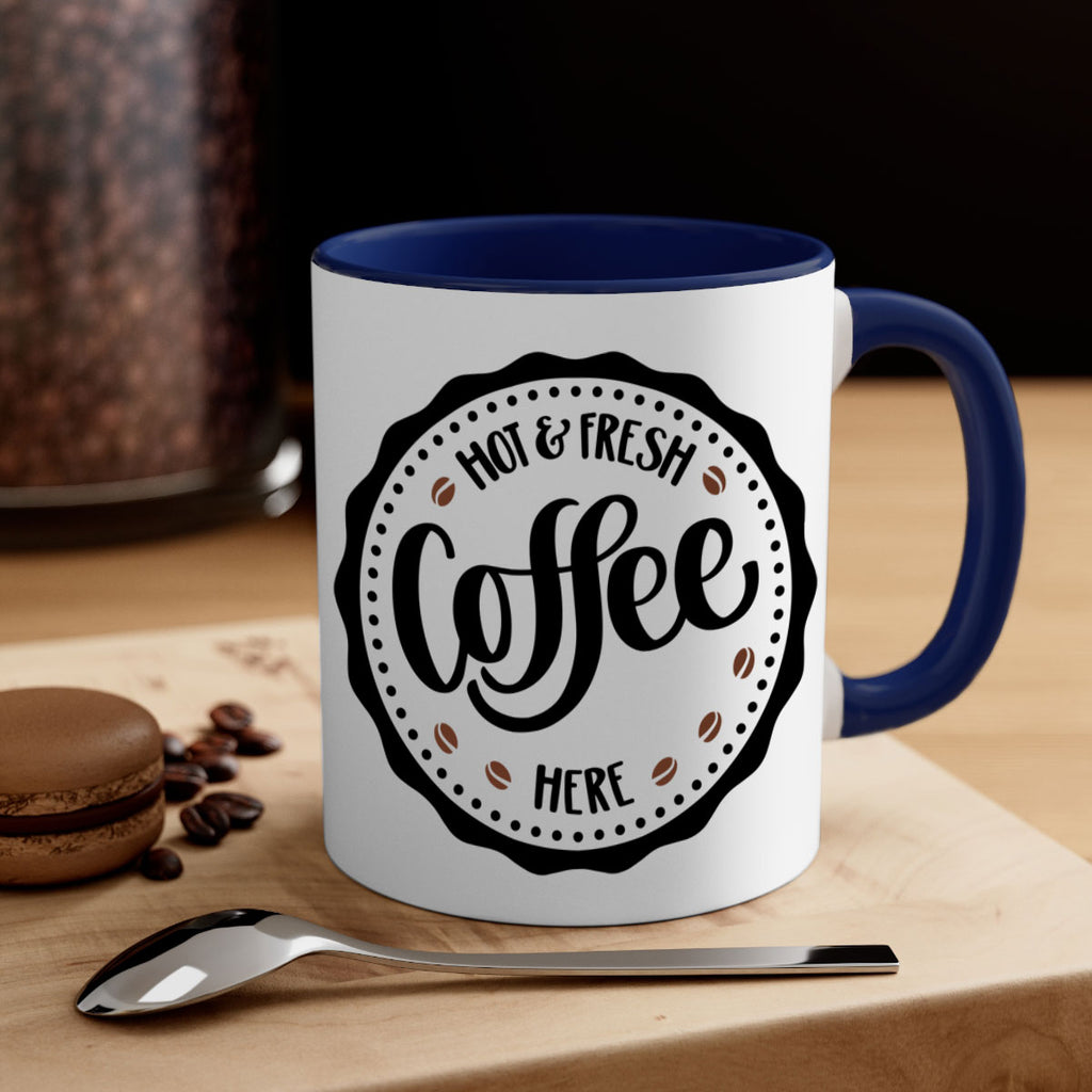 hot fresh coffee here 113#- coffee-Mug / Coffee Cup
