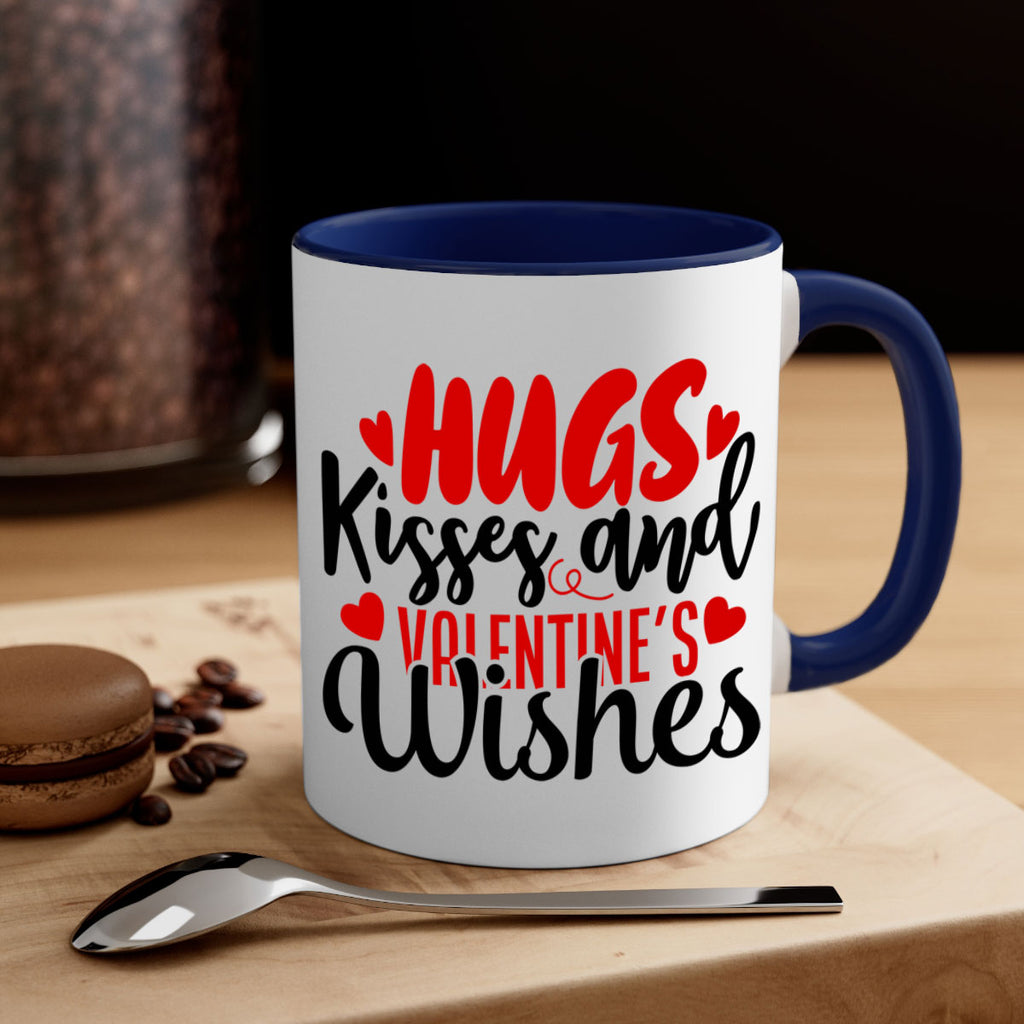 hugs kisses and valentines wishes 71#- valentines day-Mug / Coffee Cup