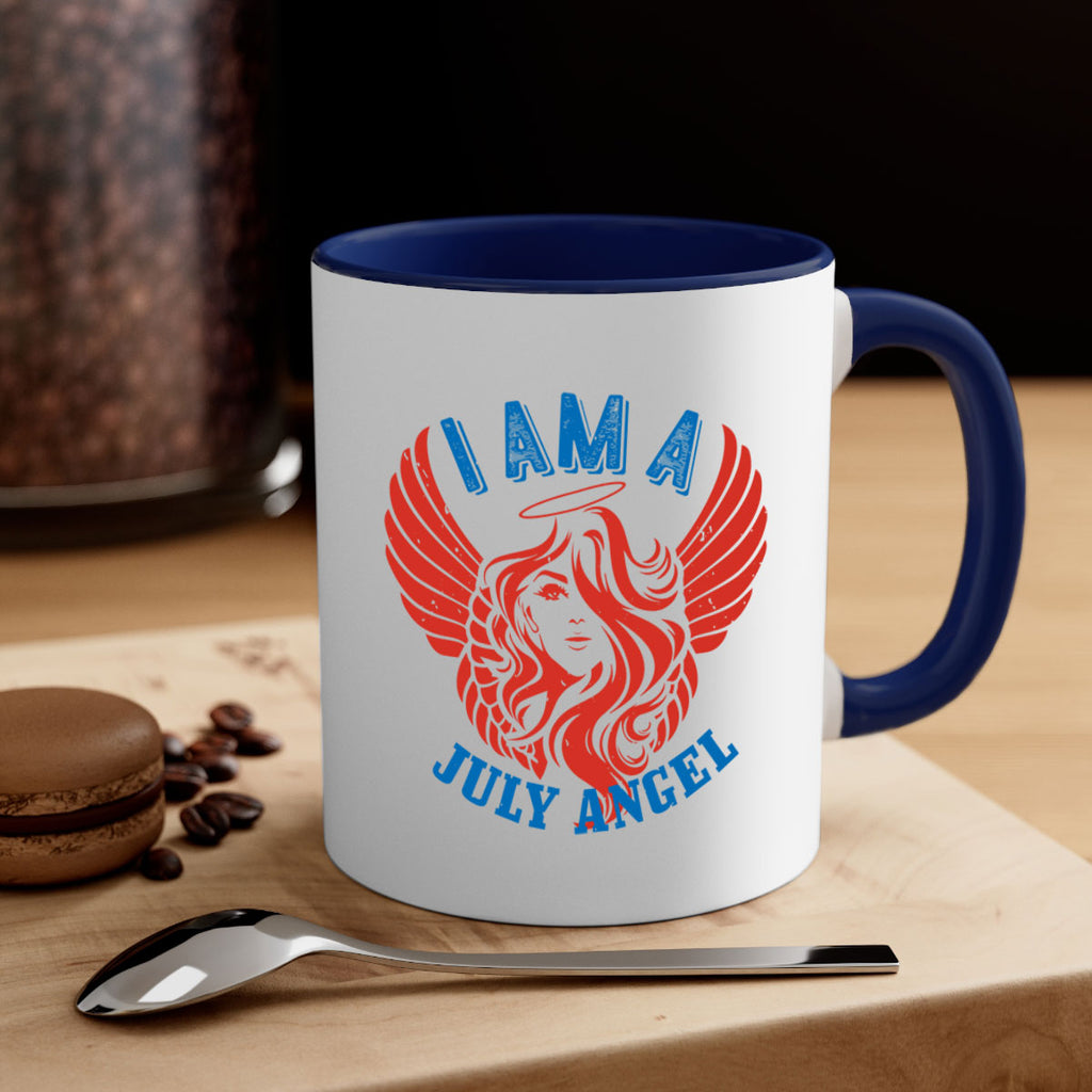 i am a july angel Style 91#- birthday-Mug / Coffee Cup