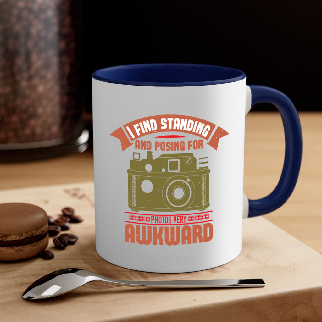 i find standing and posing for photos very awkward 37#- photography-Mug / Coffee Cup