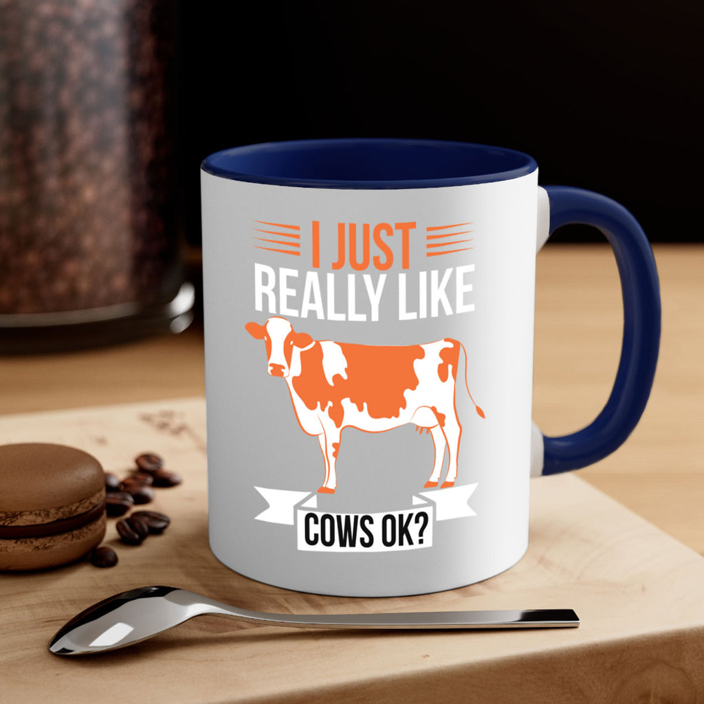 i just really like cows ok Style 3#- Cow-Mug / Coffee Cup