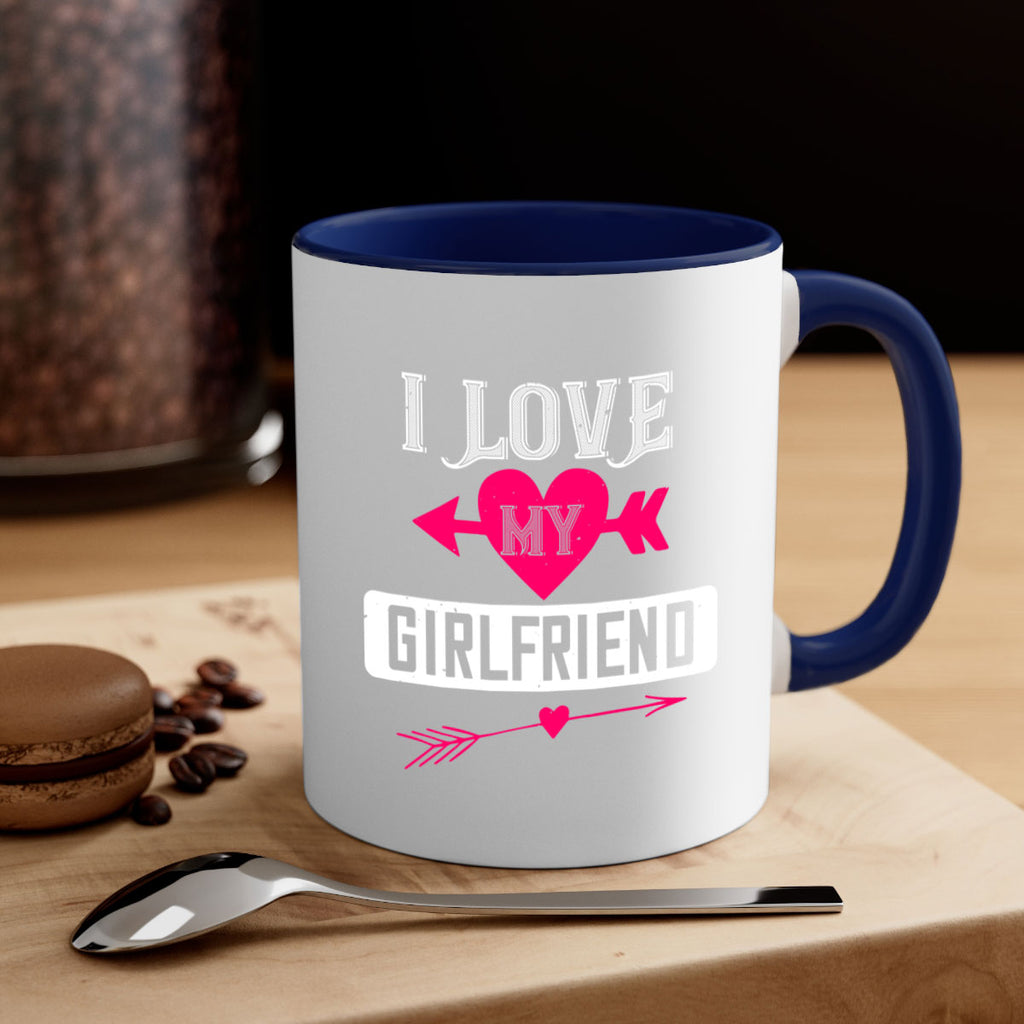 i love my girlfriend 54#- valentines day-Mug / Coffee Cup
