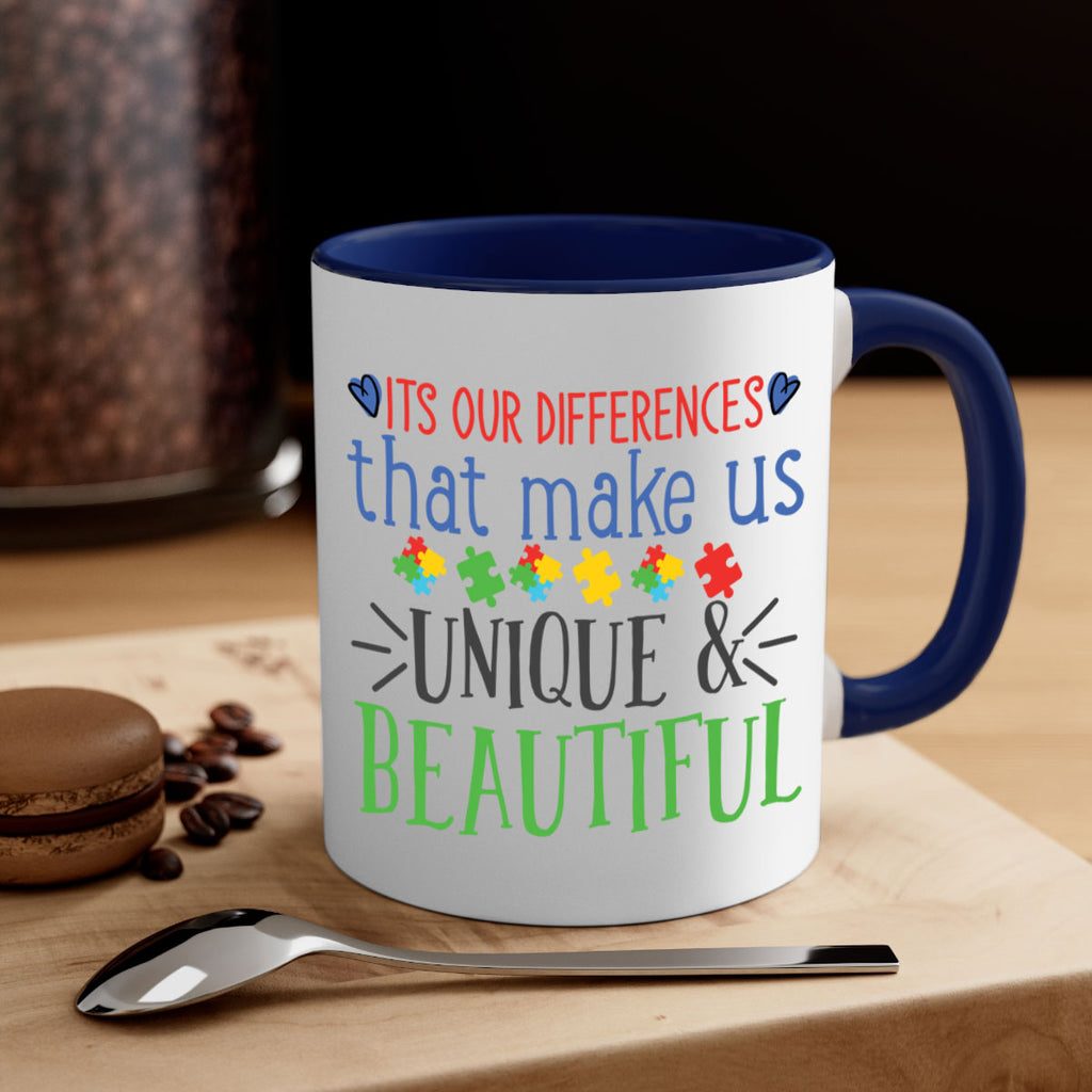 its our differences that make us unique beautiful Style 27#- autism-Mug / Coffee Cup