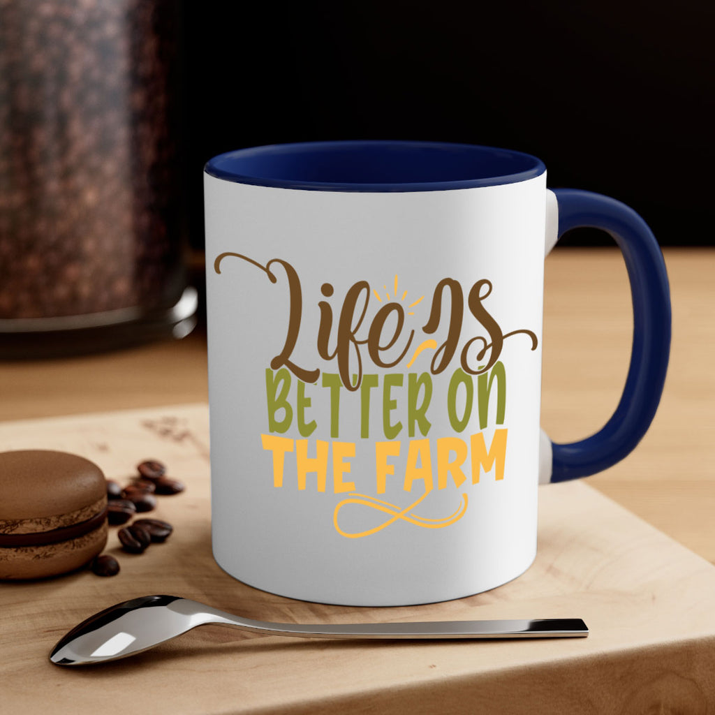 life is better on the farm 5#- Farm and garden-Mug / Coffee Cup