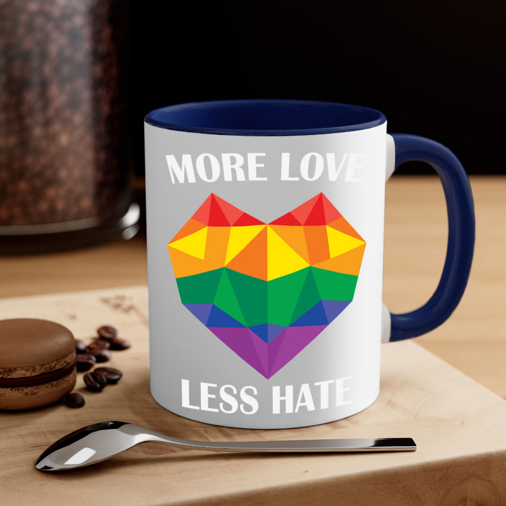 more love less hate lgbt lgbt 78#- lgbt-Mug / Coffee Cup
