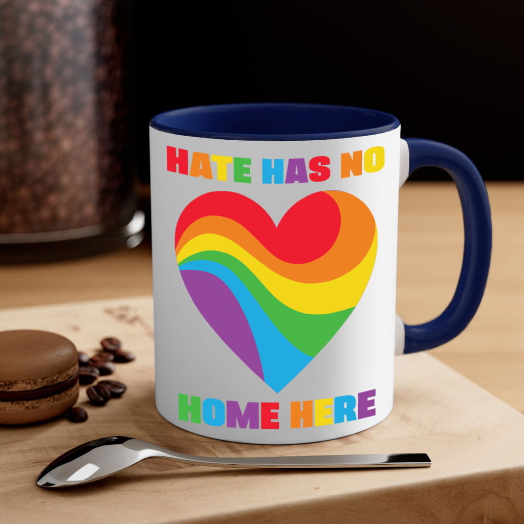 rainbow heart hate has no lgbt 30#- lgbt-Mug / Coffee Cup