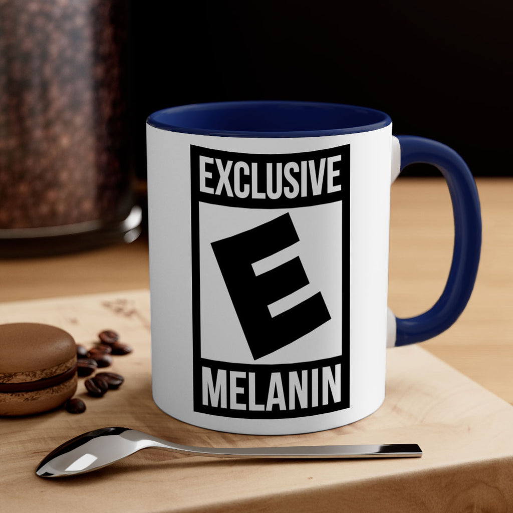 rated exclusive melanin 46#- black words - phrases-Mug / Coffee Cup