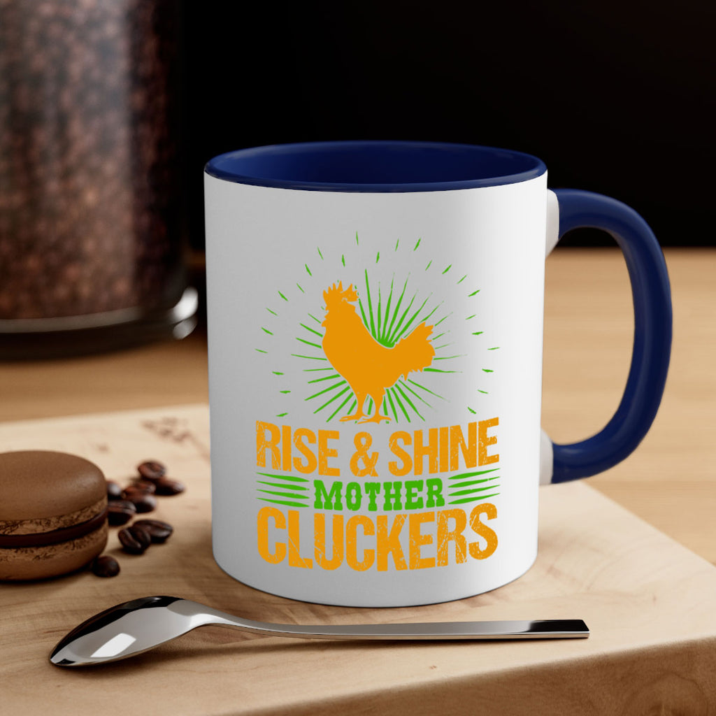 rise and shine mother cluckers 38#- Farm and garden-Mug / Coffee Cup