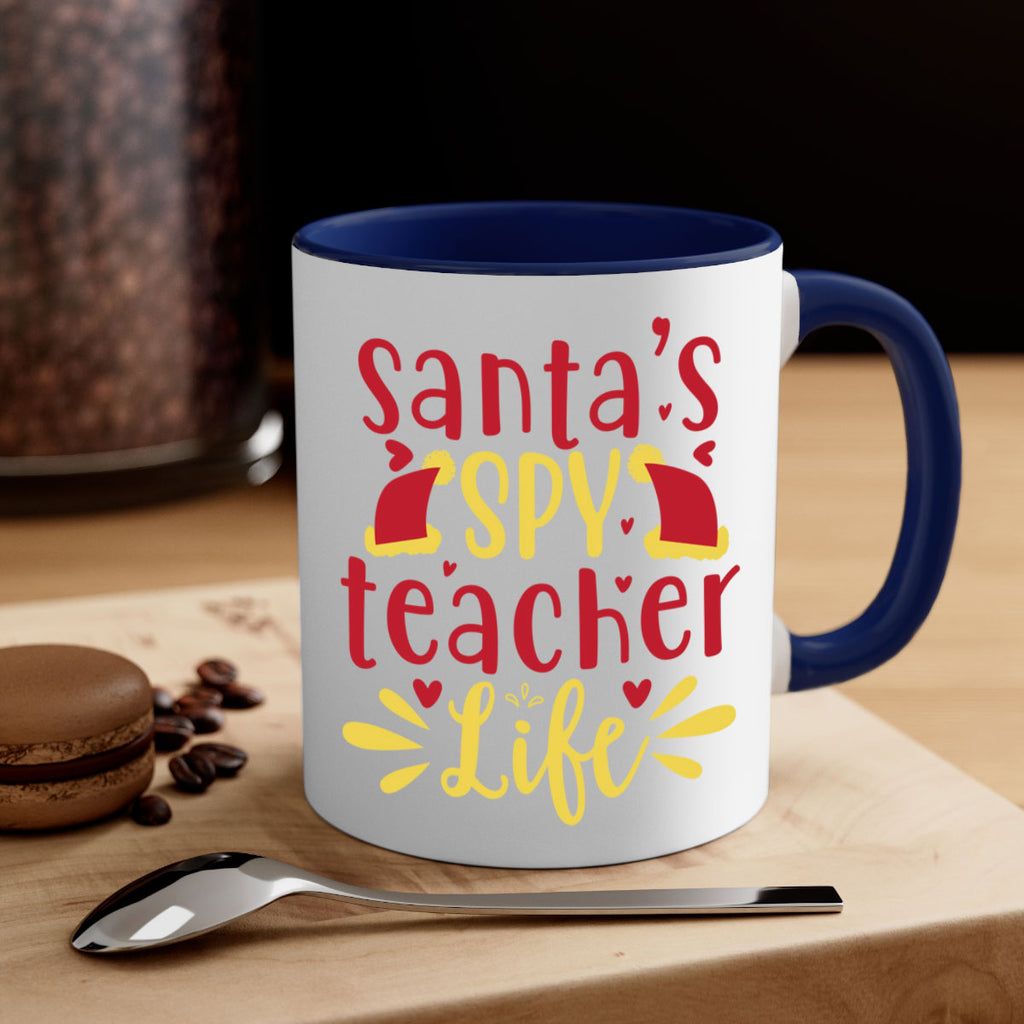 santa’s spy teacher life 12#- christmas-Mug / Coffee Cup