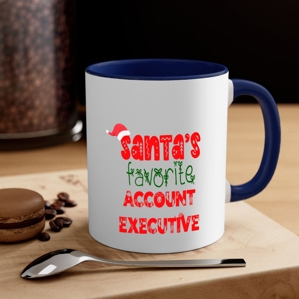 santas favorite account executive style 616#- christmas-Mug / Coffee Cup