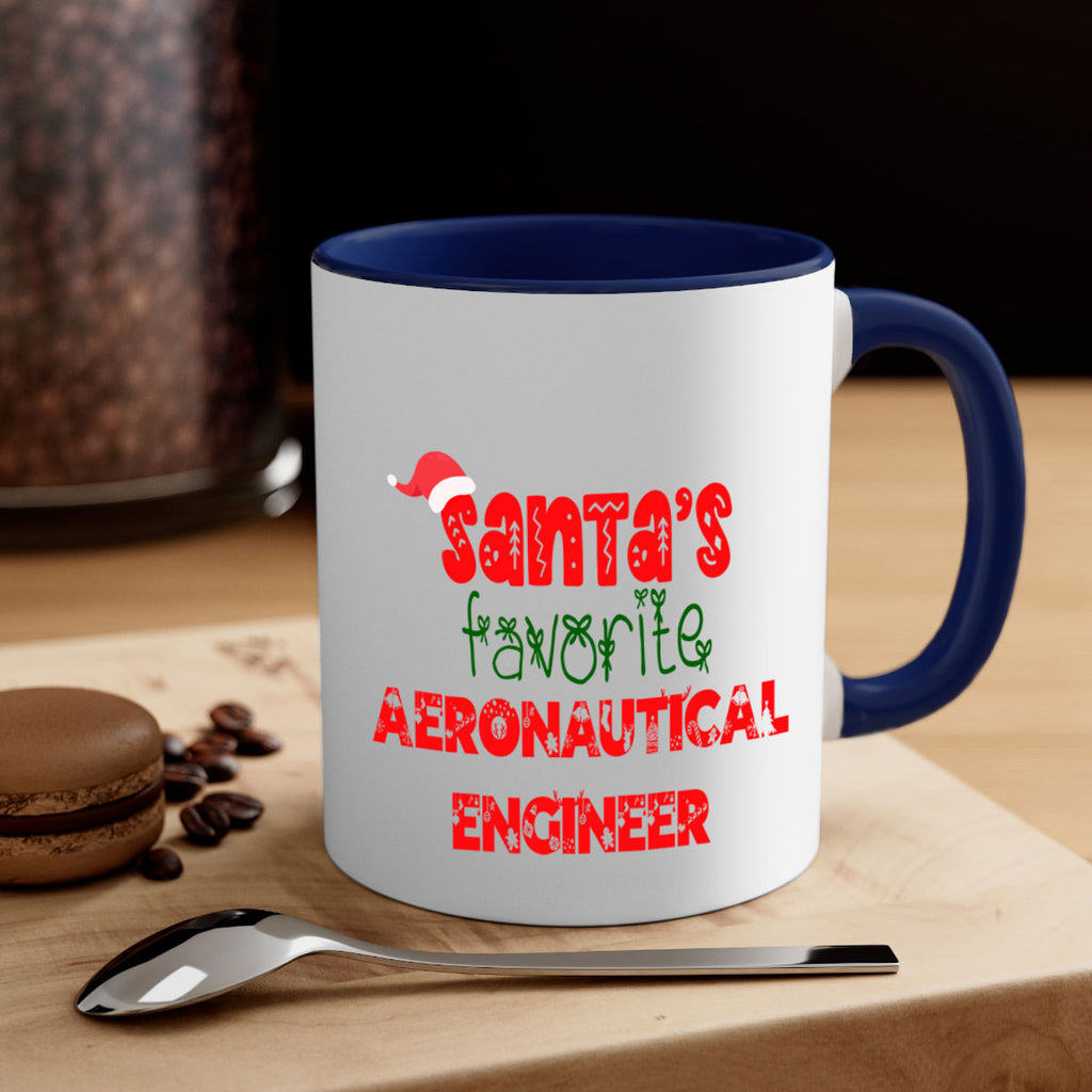santas favorite aeronautical engineer style 629#- christmas-Mug / Coffee Cup
