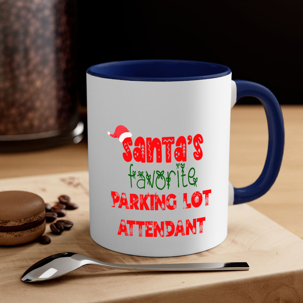 santas favorite parking lot attendant style 999#- christmas-Mug / Coffee Cup