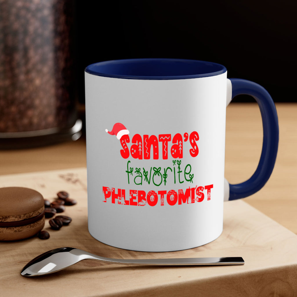 santas favorite phlebotomist style 1011#- christmas-Mug / Coffee Cup