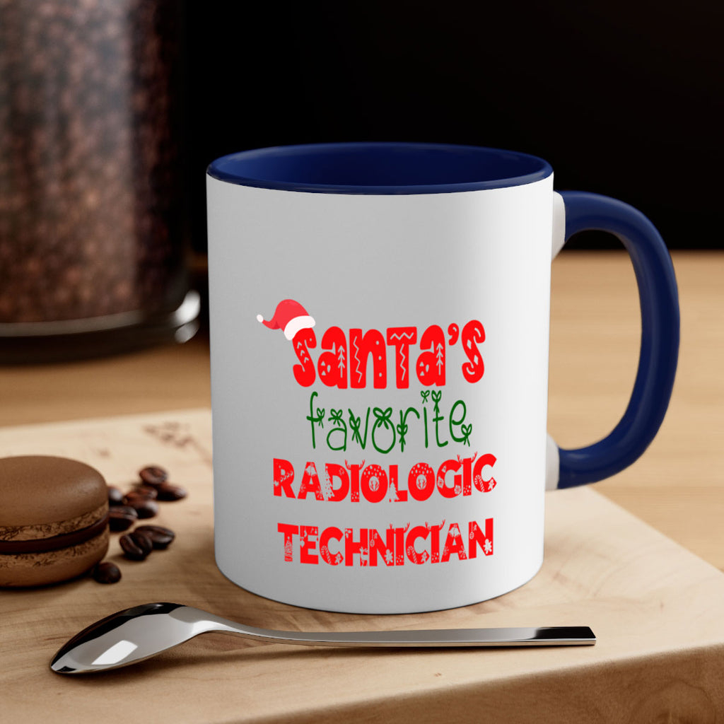 santas favorite radiologic technician style 1052#- christmas-Mug / Coffee Cup