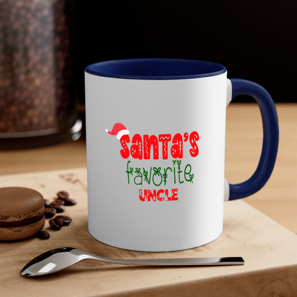 santas favorite uncle style 1137#- christmas-Mug / Coffee Cup