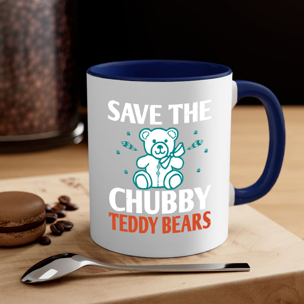 save the chubby teddy bears 28#- bear-Mug / Coffee Cup