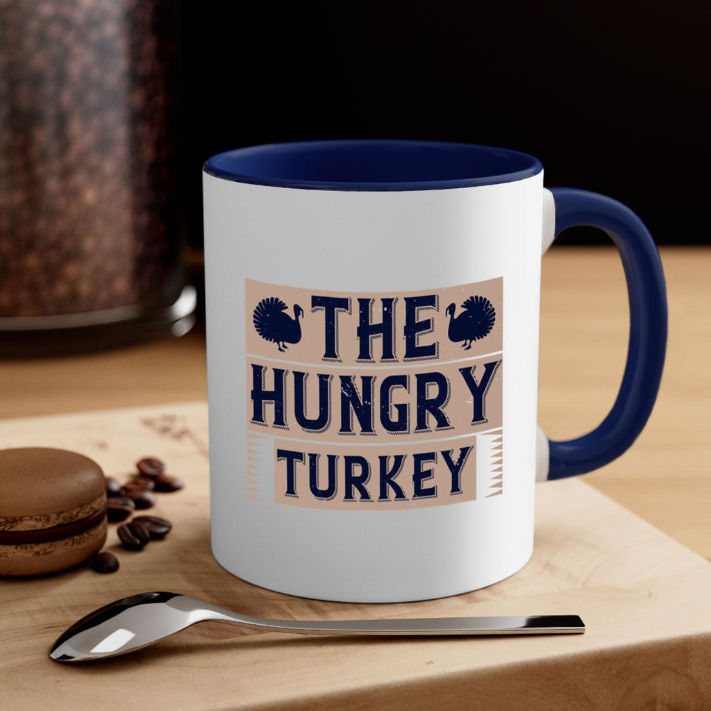 the hungry turkey 3#- thanksgiving-Mug / Coffee Cup