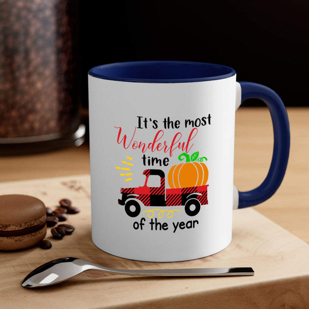 the most wonderful time pumpkin style 1204#- christmas-Mug / Coffee Cup
