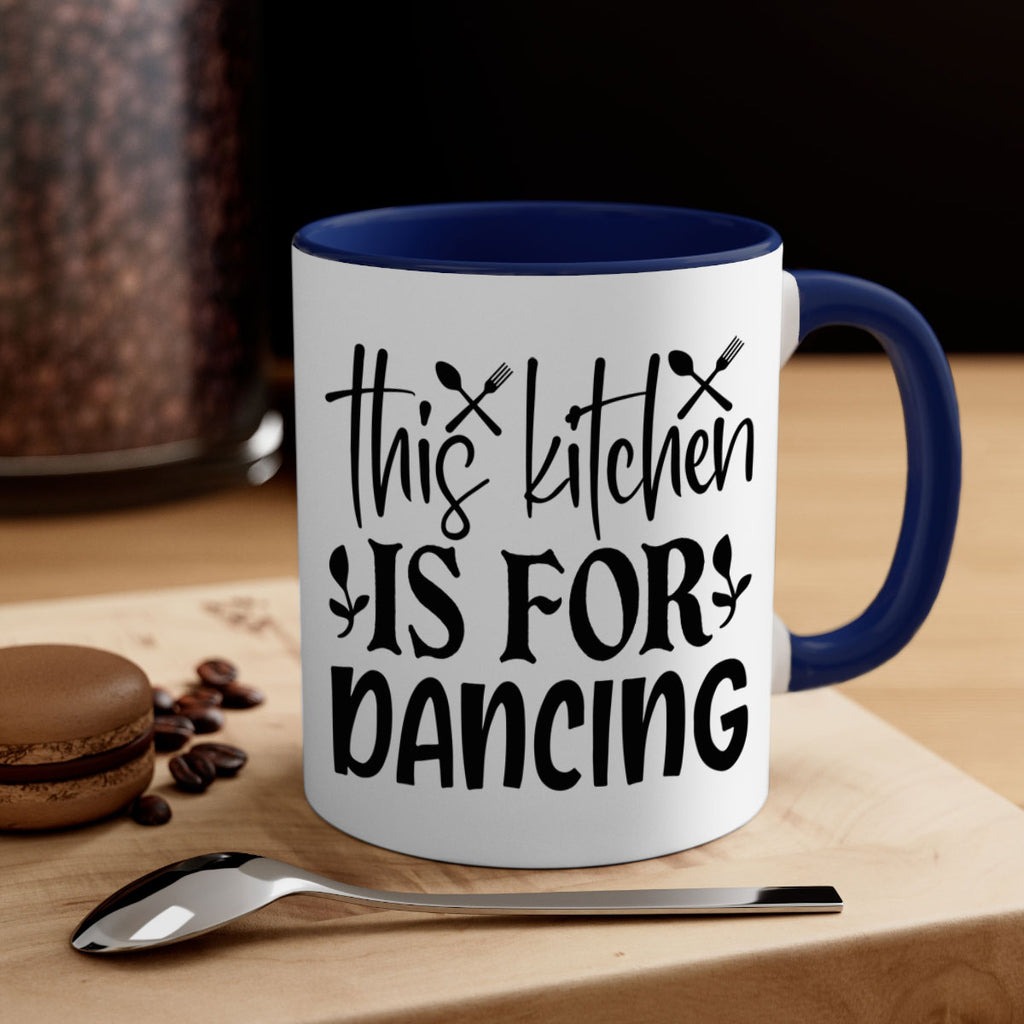 this kitchen is for dancing 75#- kitchen-Mug / Coffee Cup
