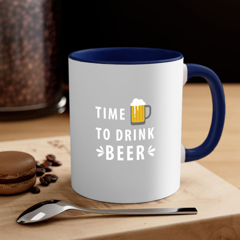 time to drink 7#- beer-Mug / Coffee Cup