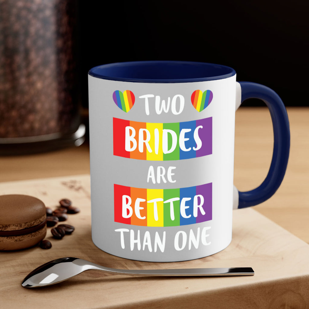 two brides are better than lgbt 8#- lgbt-Mug / Coffee Cup
