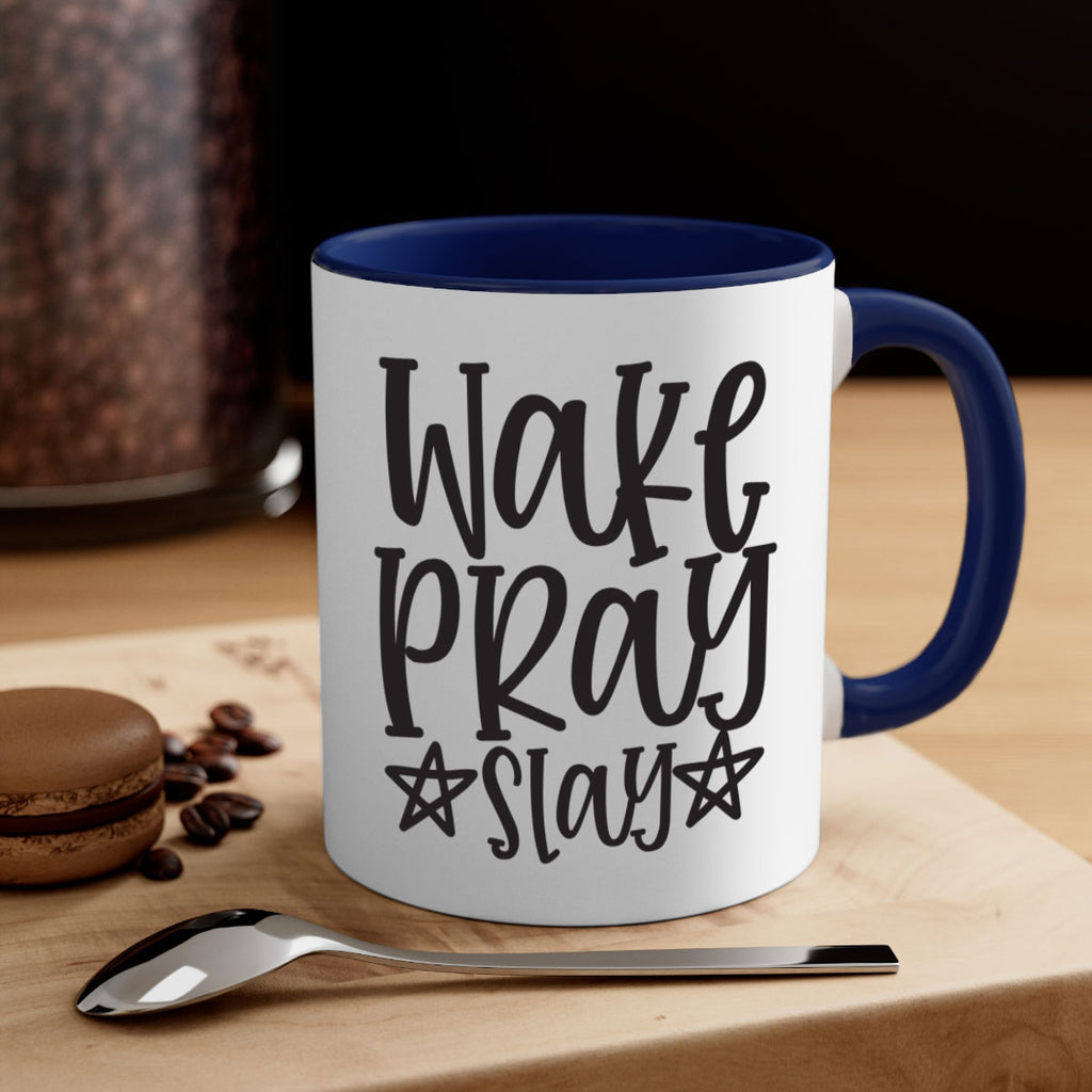 wake pray slay 359#- mom-Mug / Coffee Cup