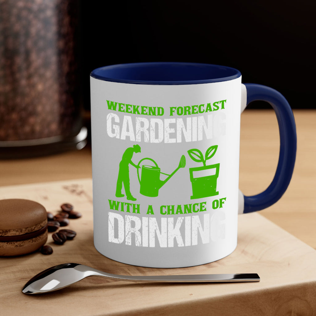 weekend forecast with a chance of 30#- Farm and garden-Mug / Coffee Cup