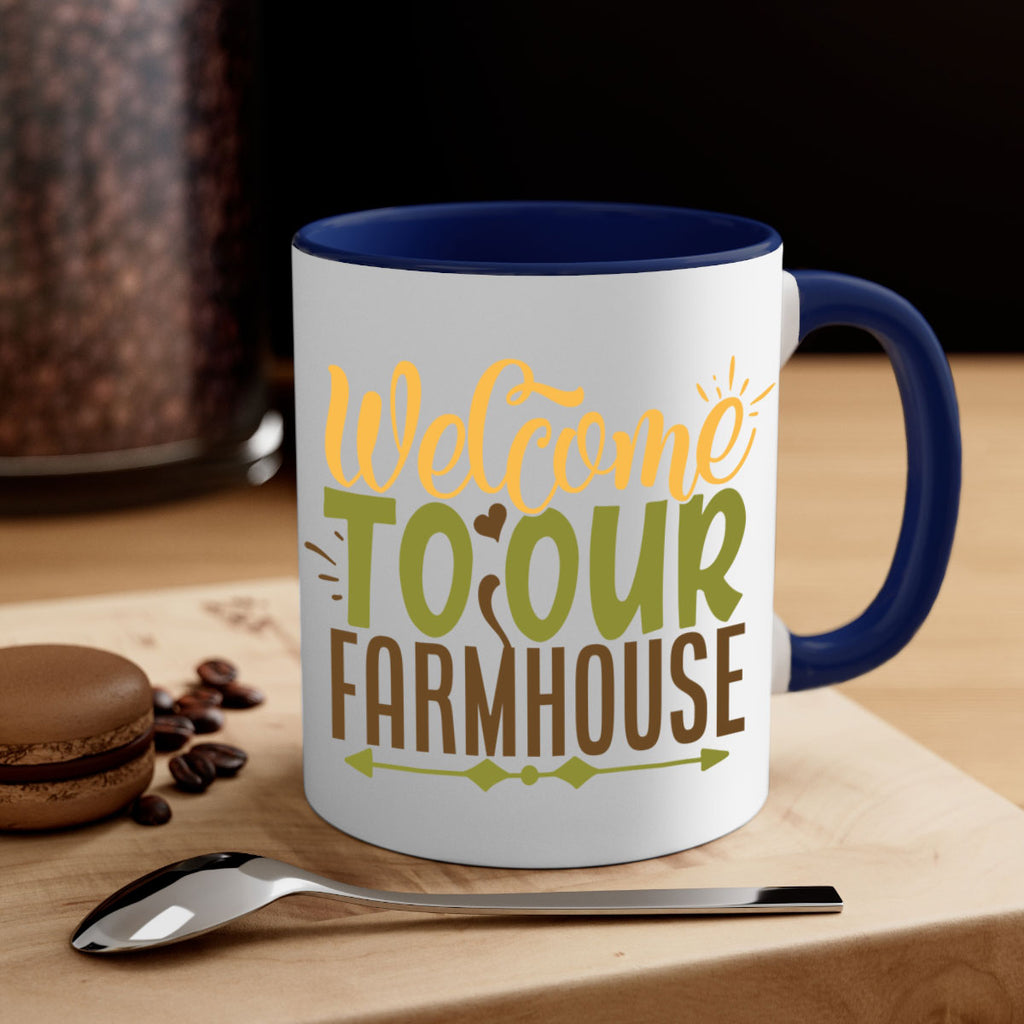 welcome to our farmhouse 2#- Farm and garden-Mug / Coffee Cup